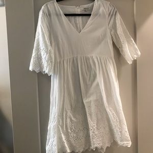 Madewell Dresses - Madewell eyelet mini dress Madewell Dresses - Madewell eyelet mini dress